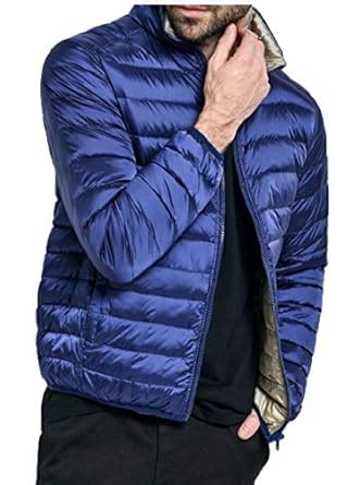 Buy chenshijiu Men's Lightweight Packable Down Jacket Weatherproof ...