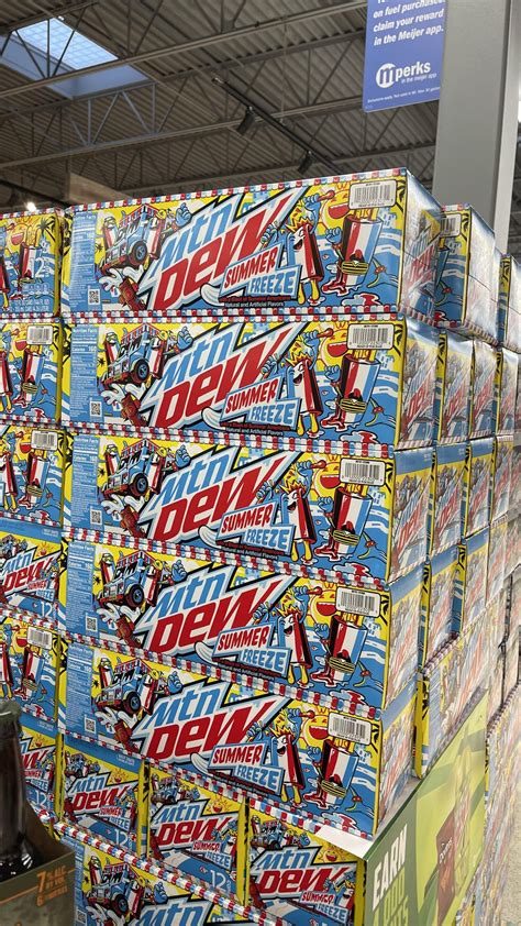 Summer flavor found at Meijer in North Canton, OH : r/mountaindew