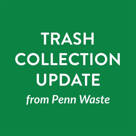 Image result for Penn Waste Holiday Schedule