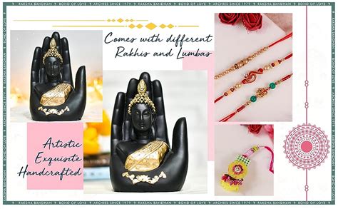 Buy ARCHIES Unisex Adult Brother Special Rakshabandhan Combo Set of 2 ...