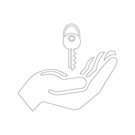 Image result for Hand Over Key Icon