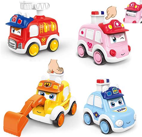 Buy VineLand Baby Cars Toy for 2 Year Old Boy, Toddler Push Go ...