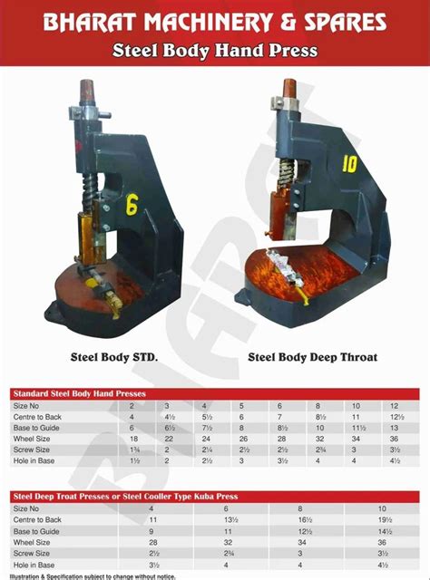 Hand Fly Presses - Steel Hand Fly Press Trader - Retailer from Mumbai