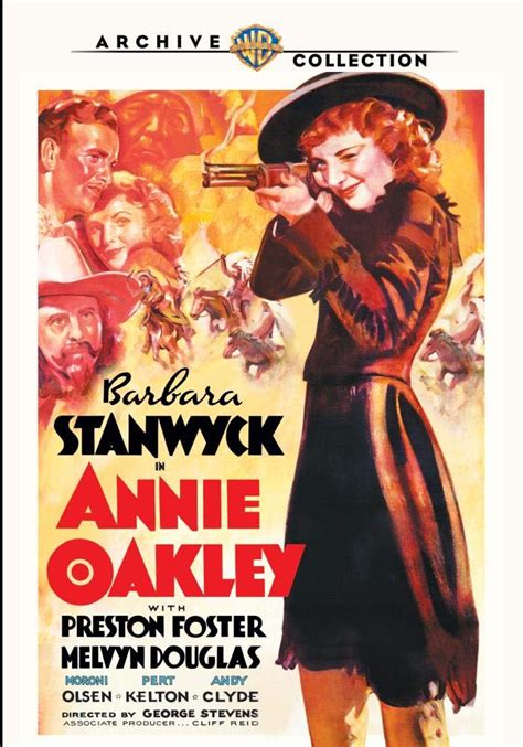 Annie Oakley: Amazon.in: Barbara Stanwyck, Melvyn Douglas, Moroni Olsen ...