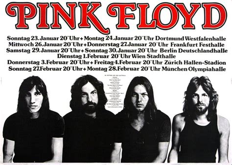 Pink Floyd - All The Dates, Tour 1977 - Konzertplakat, CA$ 1,253.92