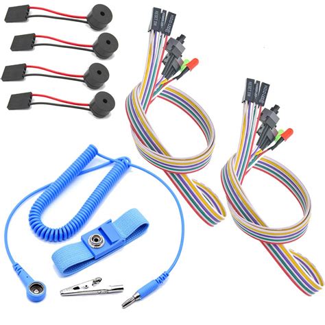 Buy Voice on growth Computer Motoard ATX Power Reset Switch HDD LED ...