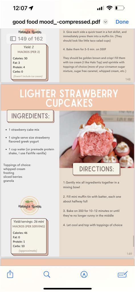 Makayla Thomas Cookbook