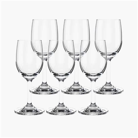 Buy OCEAN Classic Set of 6 Wine Glasses - 130ml from Ocean at just INR ...