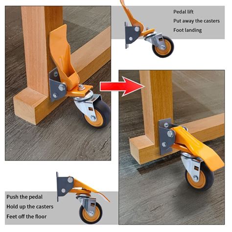 Shop-Made Retractable Casters 的图像结果