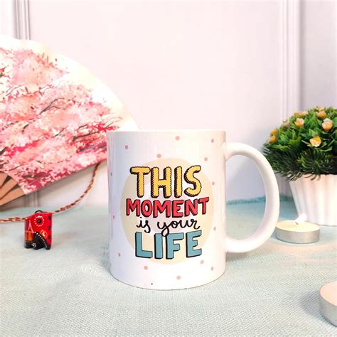 Buy Baar Baar Dekho - This Moment is Your Life! | Printed Ceramic Mug ...