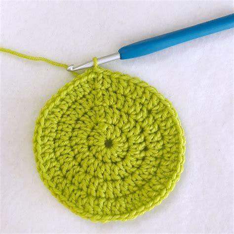 Image result for Crochet Flat Circle Pattern Tutorial