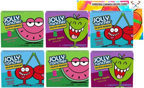 Buy Jello Bundle with Jolly Rancher Gelatin. Includes Two (2) Boxes of ...