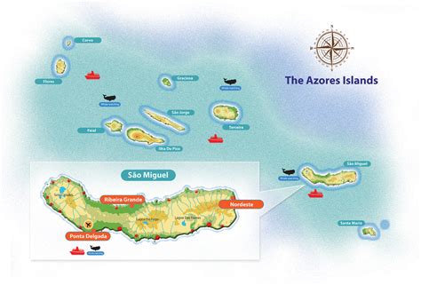 Azores Map 的图像结果