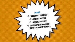 Image result for Example of Procwdure Text