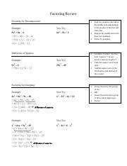Decomposition Factoring 的图像结果