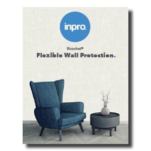 Ricochet® Flexible Wall Protection in Passage | Inpro Corporation