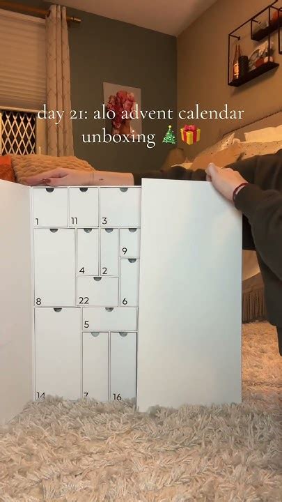 day 21: alo advent calendar unboxing - YouTube