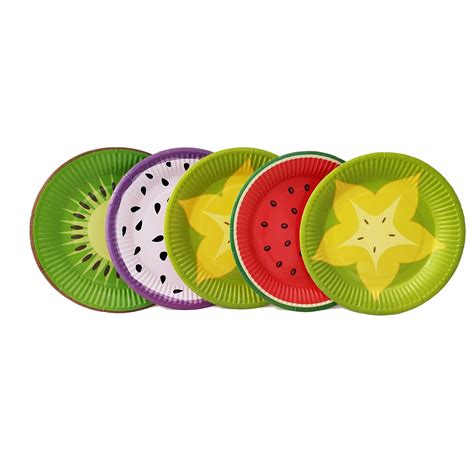 Fruits Themed Disposable Plates – Happy Blues