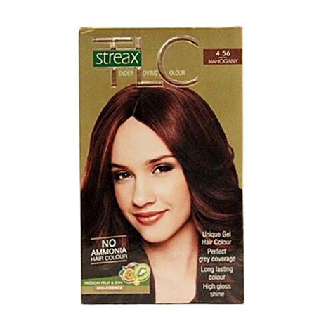 Buy Streax Tlc Hair Colour - No 4.56 (Non Ammonia) Online at Best Price ...