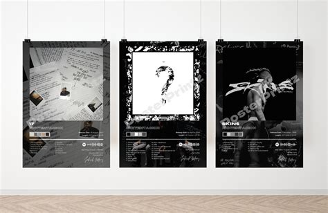 Xxxtentacion Album Posters 3 Pack Set Digital Album Art Poster Download Wall Art Custom Design ...
