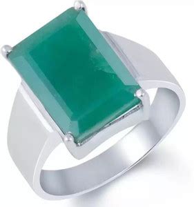 S KUMAR GEMS & JEWELS Certified Original 5.25 Ratti Green Emerald Stone ...