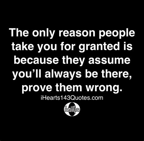 people take you for granted quotes