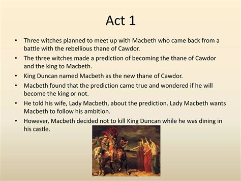 Macbeth assignment 3 | PPTX