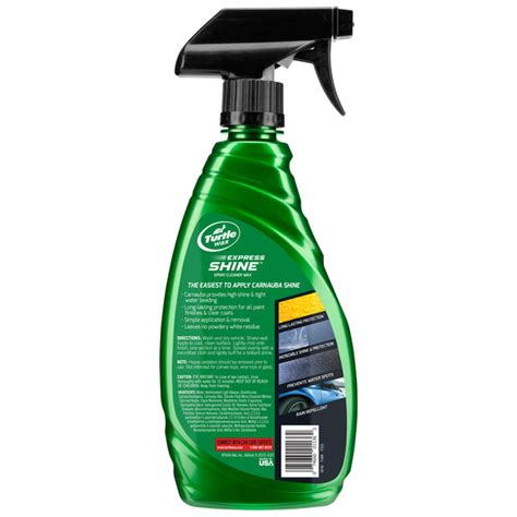 Express Shine Carnauba Spray Cleaner Wax | Spray Wax & Protect