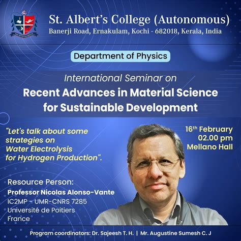 Recent Advances in Material Science for Sustainable Development. – St ...
