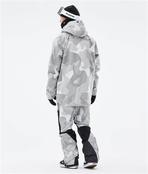 Montec Dune Snowboard Jacket Men Snow Camo | Montecwear.com