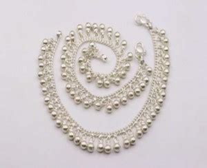 Silver Anklets - Upto 50% to 80% OFF on Anklets, Silver Payal Designs ...