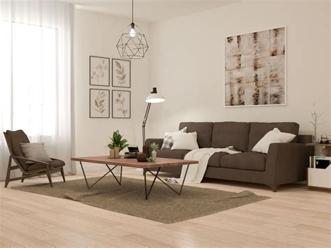 Light Wood Flooring With Dark Furniture