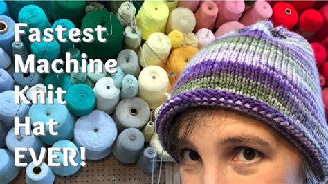 Knitting Machine Hat Patterns 的图像结果