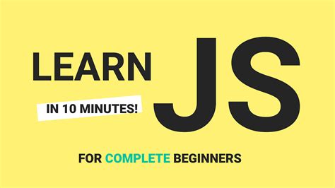 Learn JavaScript in 5 Minutes 的图像结果