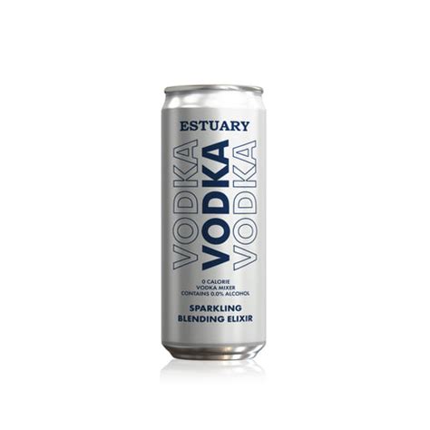 Vodka Sparkling Blending Elixir: Refreshing and Zero Calories - Estuary ...