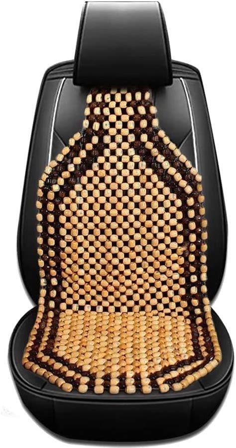CARSHADE Wooden Beaded Car Seat Beat Cushion Cover Pad for Acupressure ...