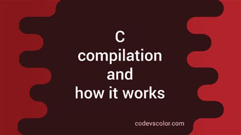 Image result for C Compiler Process