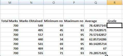 Making Result Sheet by Using Excel Formulas 的图像结果