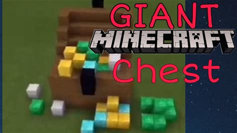 Image result for Minecraft Giant Chest Tutorial