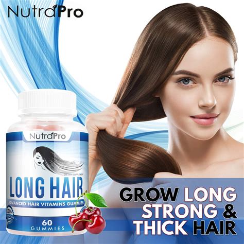 Buy NutraPro Long Hair Gummies – Anti-Hair Loss Supplement for Fast ...