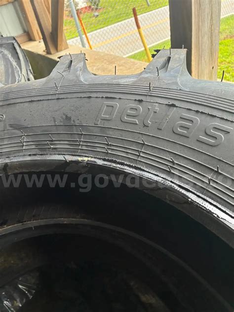 Two New Petlas TA-60 Tractor Tires | GovDeals