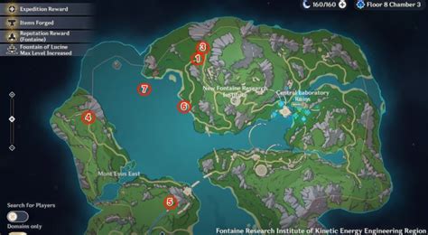 Where To Find All Energy Concentrating Components In Genshin Impact