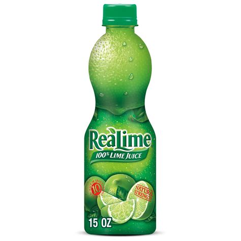 ReaLime 100% Lime Juice, 15 fl oz bottle - Walmart.com