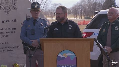 Cortez Police give update after officer killed during traffic stop ...