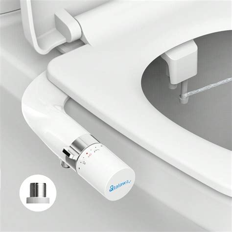 Atalawa Intelligent Toilet Seat Bidet Cleaner, Non-Electric Warm Water ...
