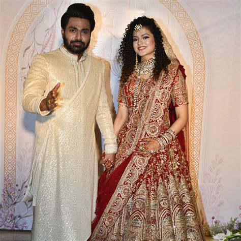 Palak Muchhal-Mithoon: शादी के बंधन में बंधा ये म्यूजिकल कपल, सुर्ख लाल ...