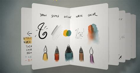 Notebook Paper App 的图像结果