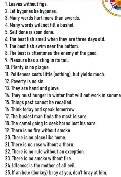 give the meaning of the proverb in English any 15 - Brainly.in