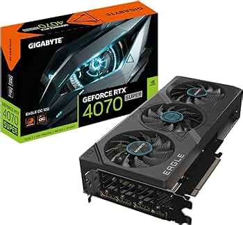 GIGABYTE GeForce RTX 4070 Super Eagle OC 12G Graphics Card, 3X ...