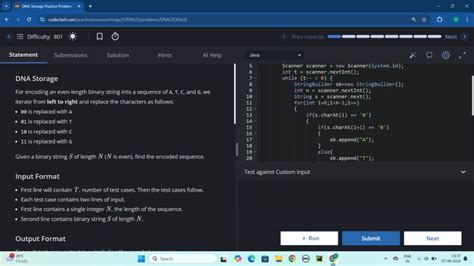 DNA Storage CodeChef Solution 的图像结果